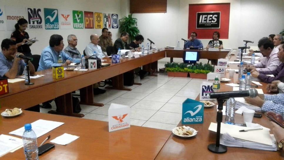 Aprueba IEES 3 coaliciones para el proceso electoral local 2017-2018