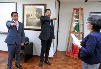 Toman protesta a nuevos funcionarios de la Secretaría de Transparencia
