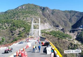 Realizarán pruebas de resistencia sobre el puente El Carrizo