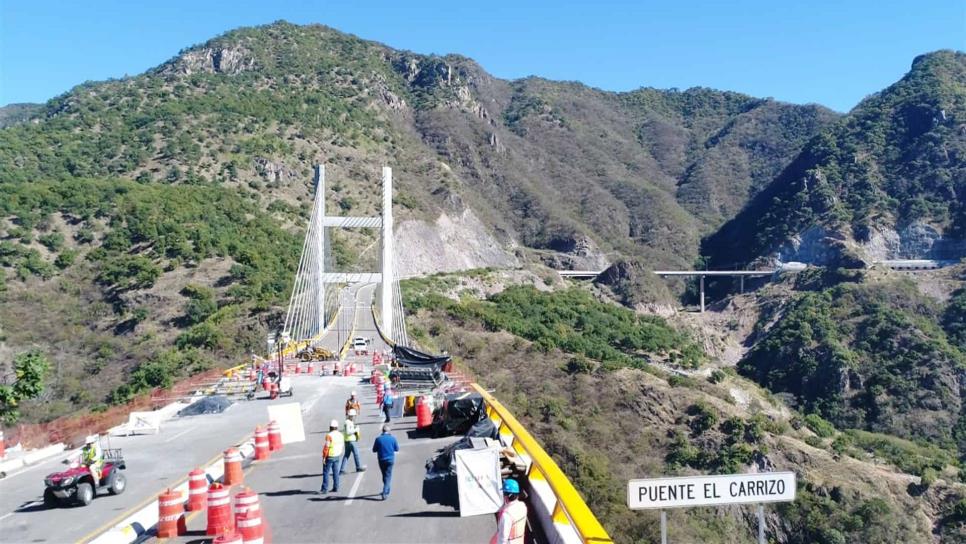 Realizarán pruebas de resistencia sobre el puente El Carrizo