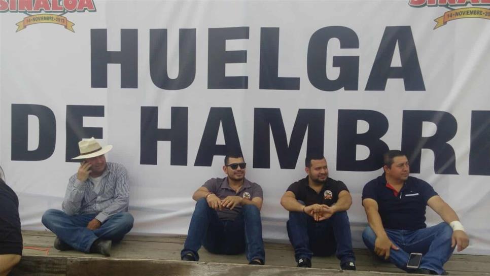 Productores inician huelga de hambre en la Expo Agro