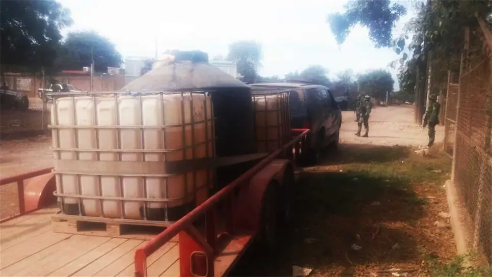 Aseguran cuatro mil 800 litros de gasolina