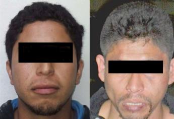 Arrestan a acusados de narcotráfico y homicidio