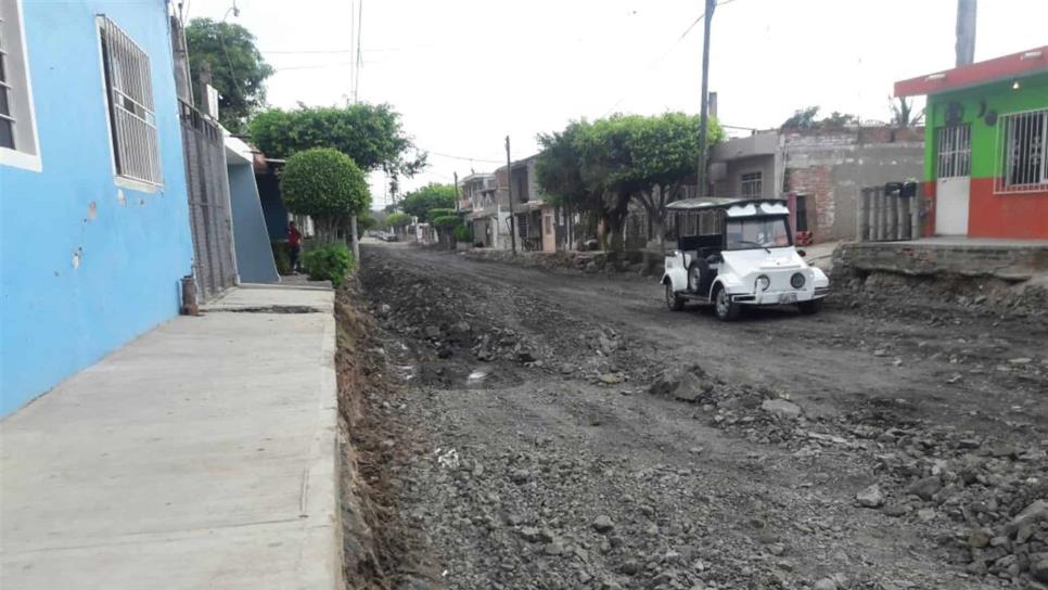 Retraso de recursos de Gobierno del Estado paralizó pavimentación: García Regalado