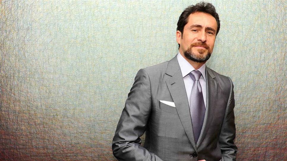 Demian Bichir le desea lo mejor a Guillermo del Toro en el Óscar