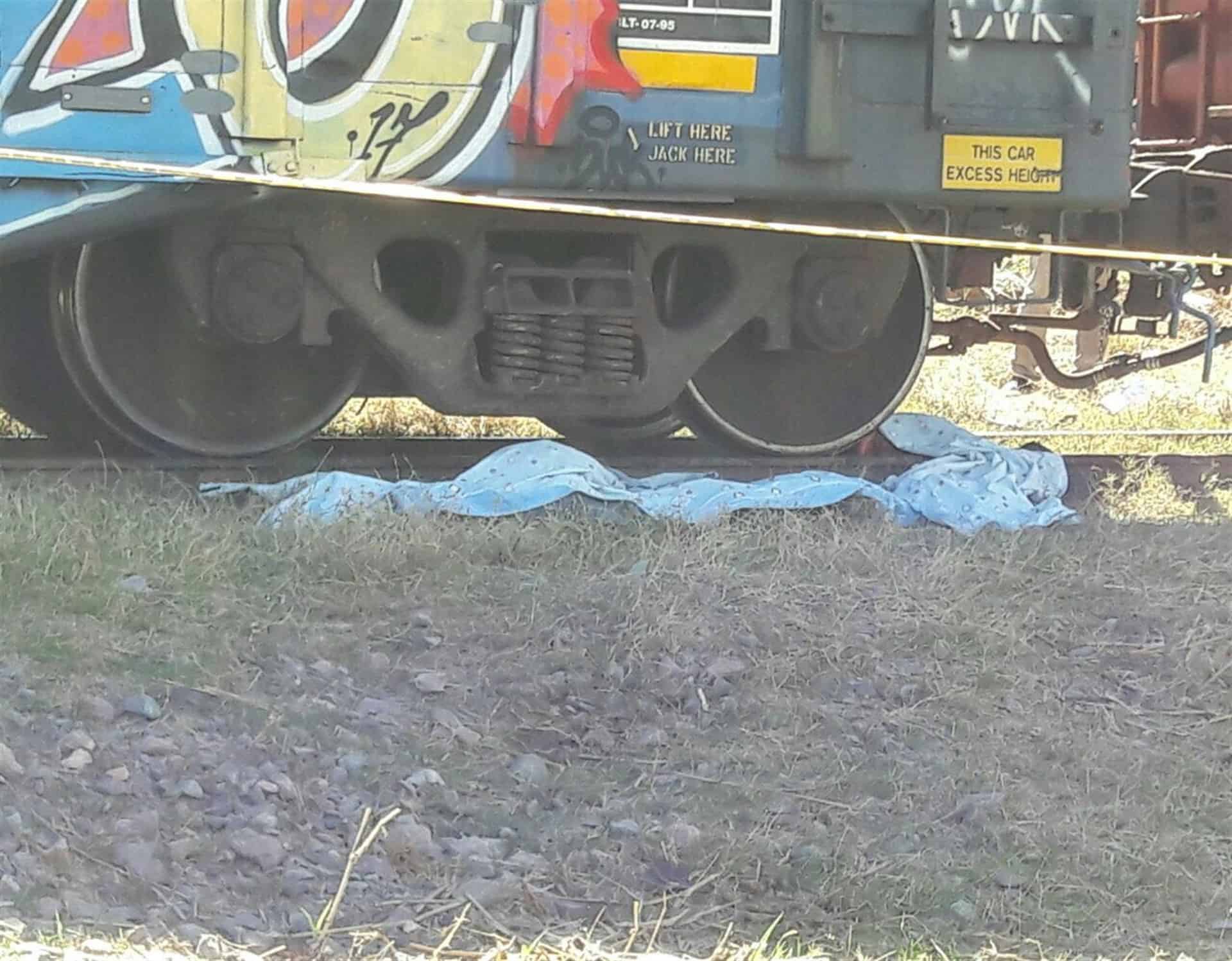 Tren atropella y mata a un hombre en San Blas