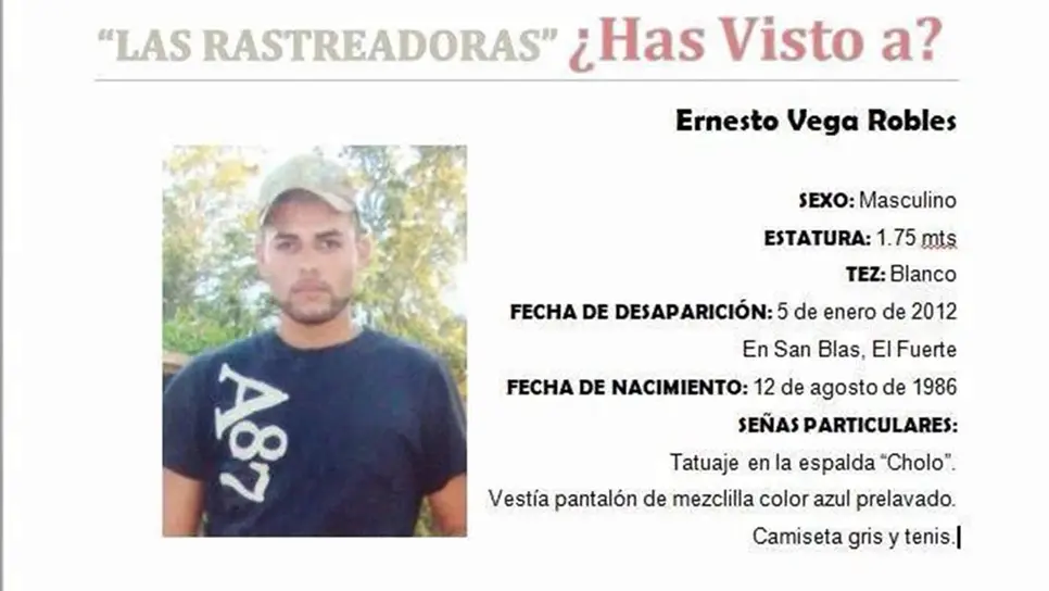 Osamenta hallada en La Choya era de un joven de San Blas