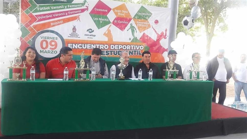 Inauguran Encuentro Deportivo de Conalep