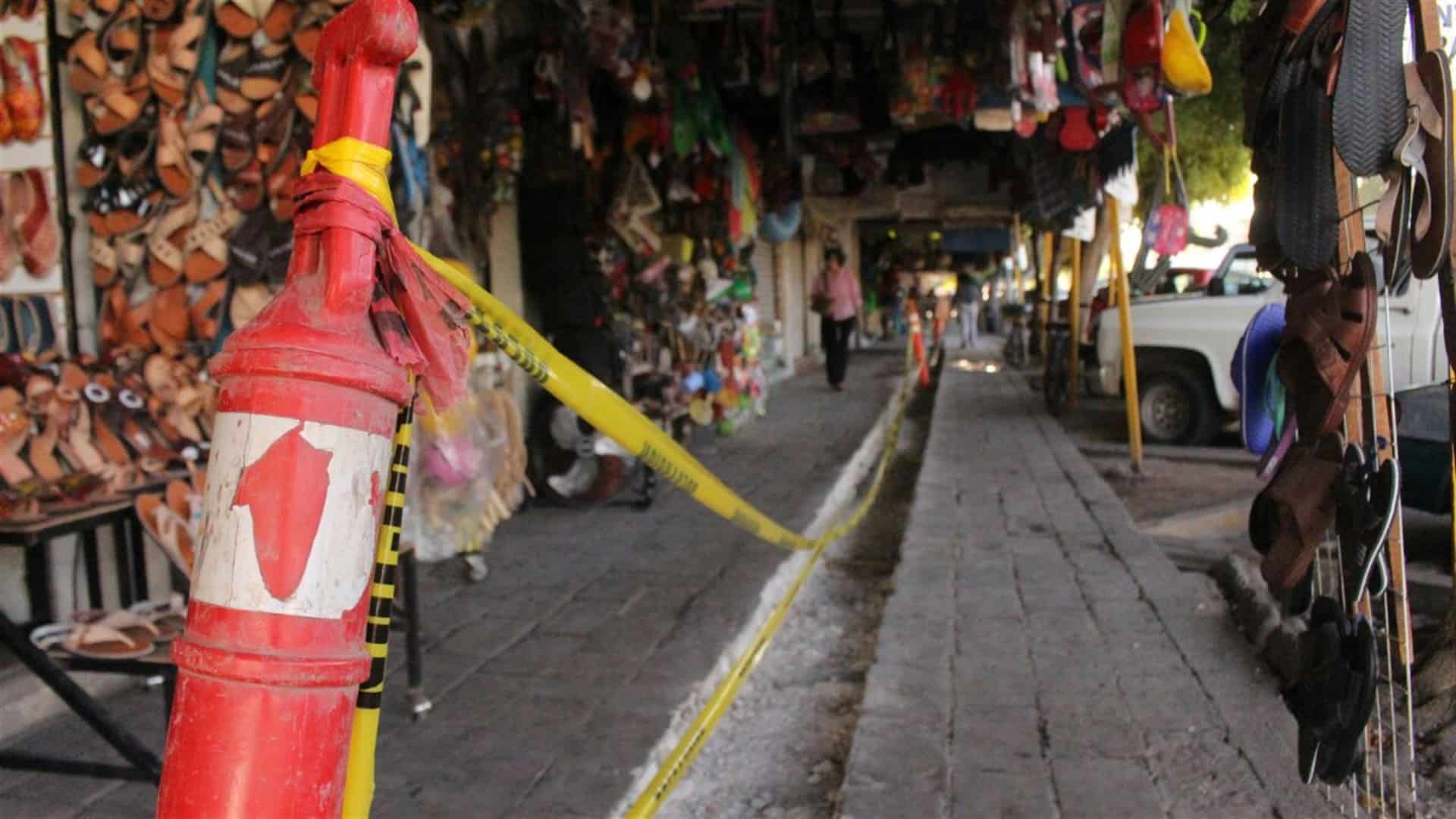 Alcalde de Ahome supervisa obras del Mercado Independencia