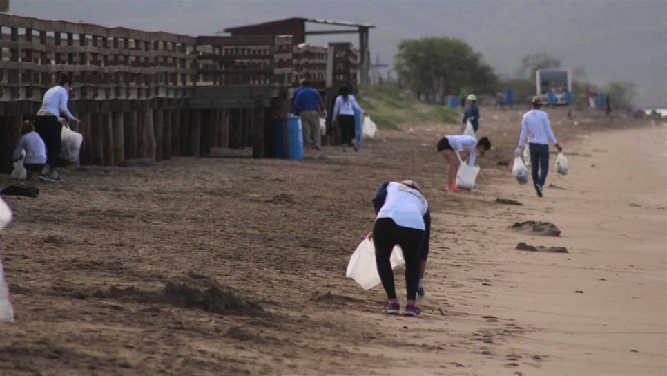 Rueda Verde invita a limpiar la playa de Las Copas