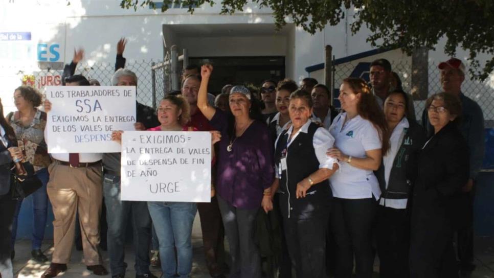 Van tres quincenas que no pagan a trabajadores de la Jurisdicción Sanitaria