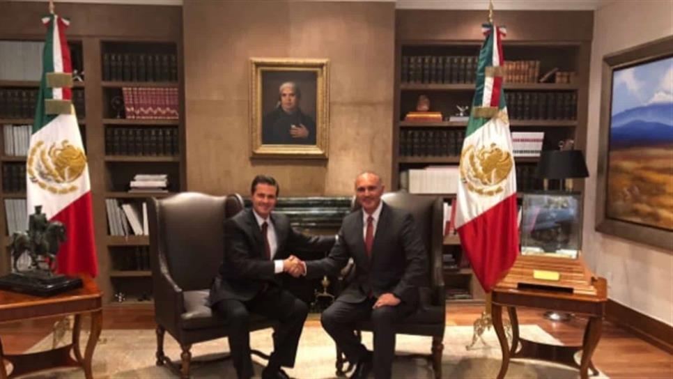 Peña Nieto recibió la renuncia de José Calzada Rovirosa a la Sagarpa