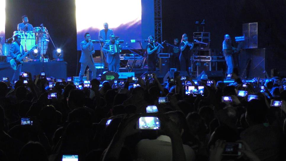 Reportan saldo blanco tras concierto de Los Ángeles Azules