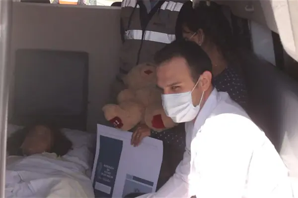 Adolescente se quema 55% de su cuerpo en aguas termales Adolescente se quema 55% de su cuerpo en aguas termales