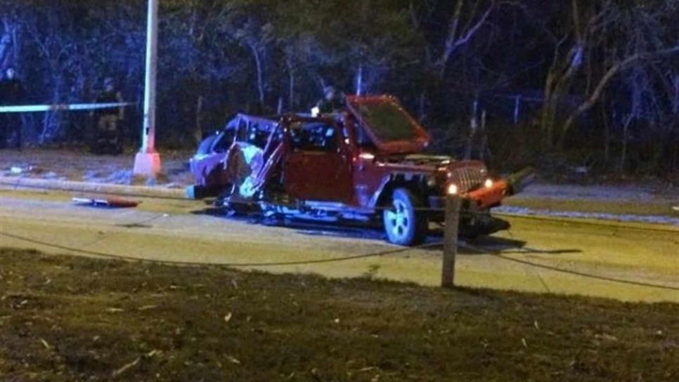 Accidente deja cuatro heridos y un muerto en Mazatlán