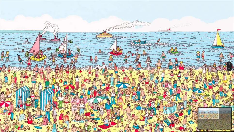 Encuentra a Wally con Google Maps y recorre el mundo