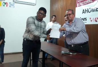 Se registra como independiente César Iván Zacarías por la alcaldía de Ahome