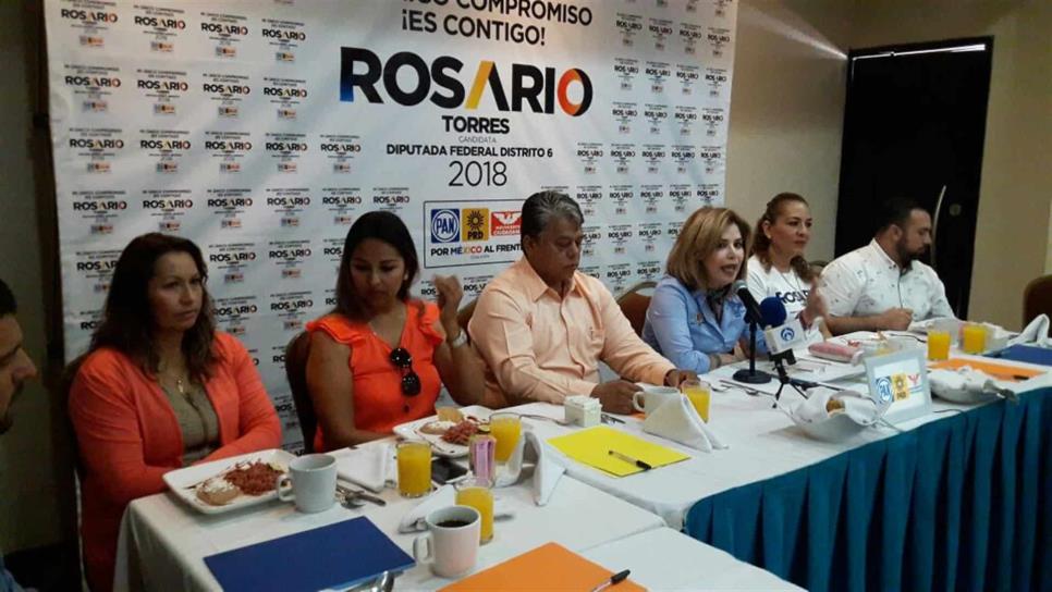 Reconoce Rosario Torres hartazgo en partidos políticos