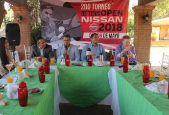 Presentan el Torneo Abierto de Tenis Nissan 2018