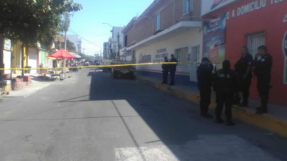 Asesinan a un hombre en El Mercadito, Culiacán