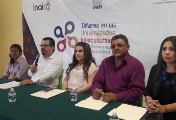 Impulsan el acceso a información de indígenas en Sinaloa