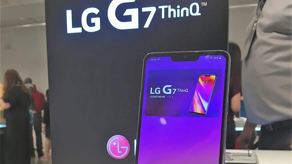 Presenta LG su smartphone G7 ThinQ