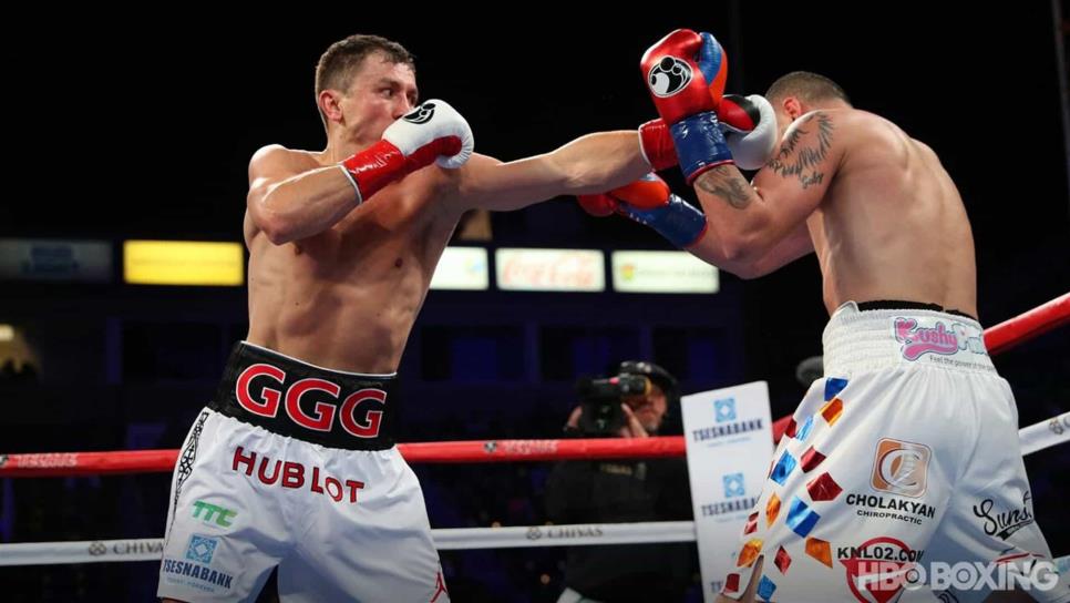 Golovkin noquea a Martirosyan en dos rounds