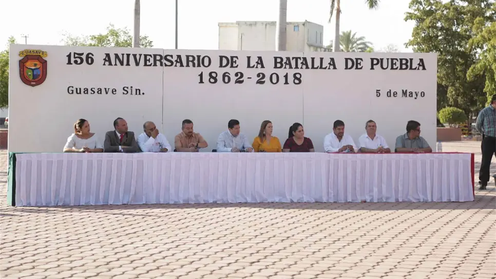 Conmemoran en Guasave el 156 aniversario de la Batalla de Puebla