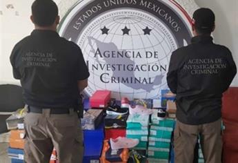 Decomisa PGR calzado pirata en Mazatlán