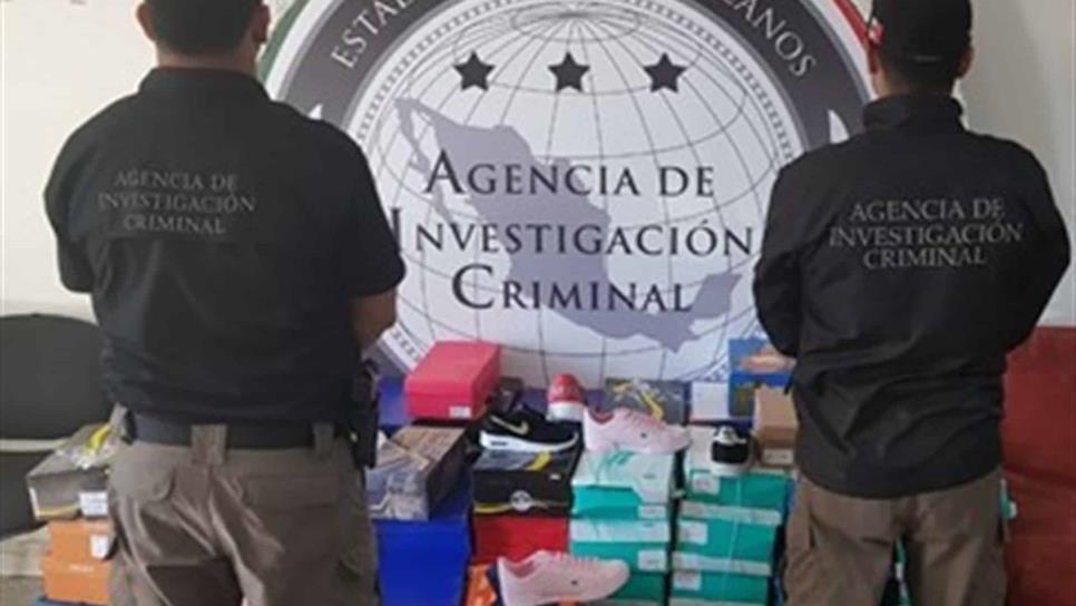 Decomisa PGR calzado pirata en Mazatlán