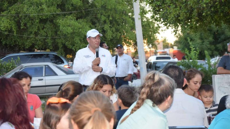 Piden ahomenses mas obras  Álvaro Ruelas