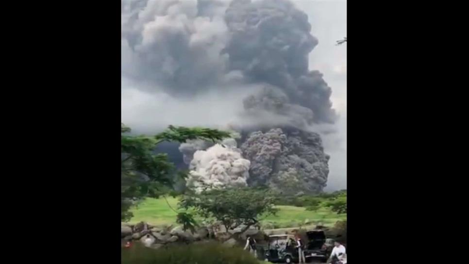 Así fue la erupción del Volcán de Fuego en Guatemala