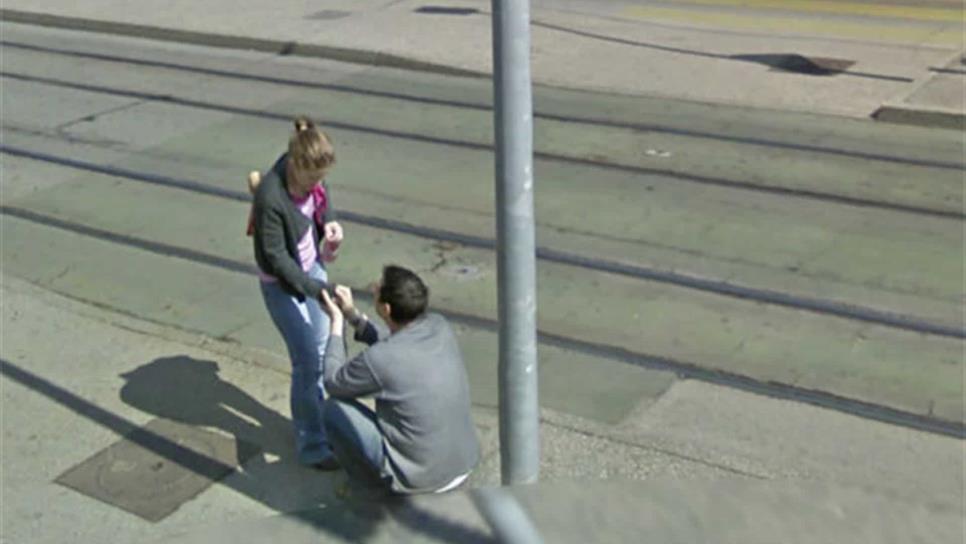 Google Maps capta la escena más romántica