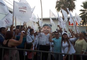 Se encienden los ánimos entre porras de candidatos de Ahome