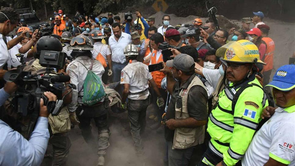 Guatemala confirma 192 desaparecidos por erupción de Volcán de Fuego