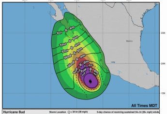 Bud podría convertirse en huracán categoría 4, prevé titular de Conagua