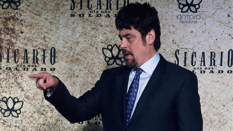 Talento hispano apenas comienza a ser explotado en Hollywood: Del Toro