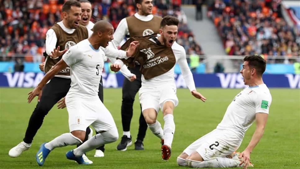 Uruguay insistió y vence por la mínima de 1-0 a un Egipto férreo