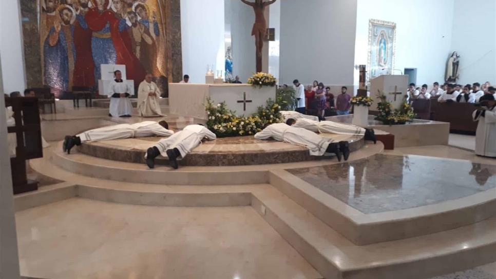 La Diócesis de Culiacán cuenta con 5 nuevos sacerdotes diáconos