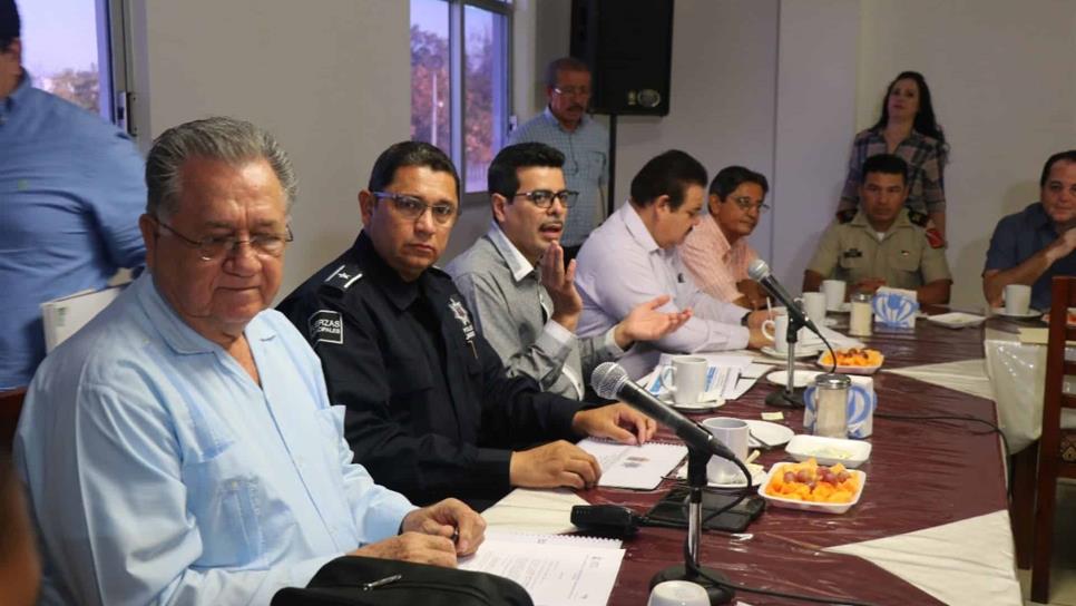 Guinto Marmolejo presenta balance ante Consejo Municipal de Seguridad