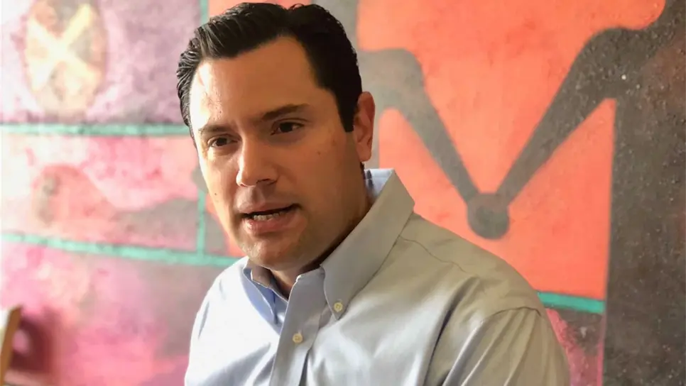 Rafael Rodríguez Castaños, delegado de la Secretaría de Economía en Sinaloa.