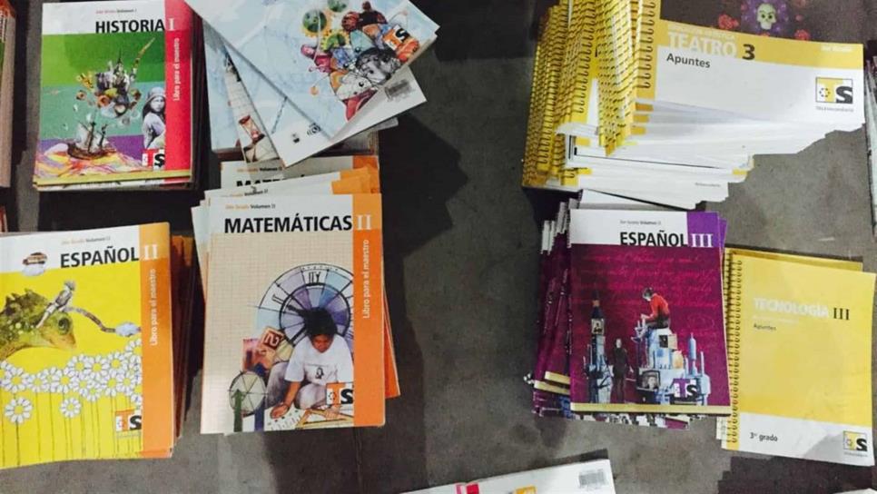Llegarán a Sinaloa libros de texto gratuito y material educativo