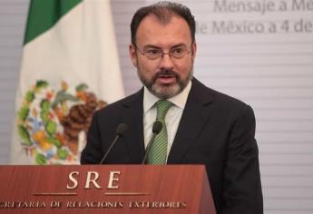 México mantendrá protección consular a niños migrantes en EUA Videgaray