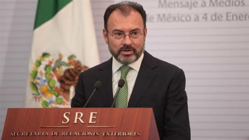 México mantendrá protección consular a niños migrantes en EUA Videgaray