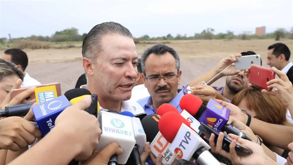 Gobernador de Sinaloa, Quirino Ordaz Coppel (FOTO: Perla Sánchez)