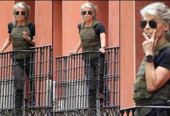 “Terminator 6” invade calles de España; Sarah Connor está de regreso