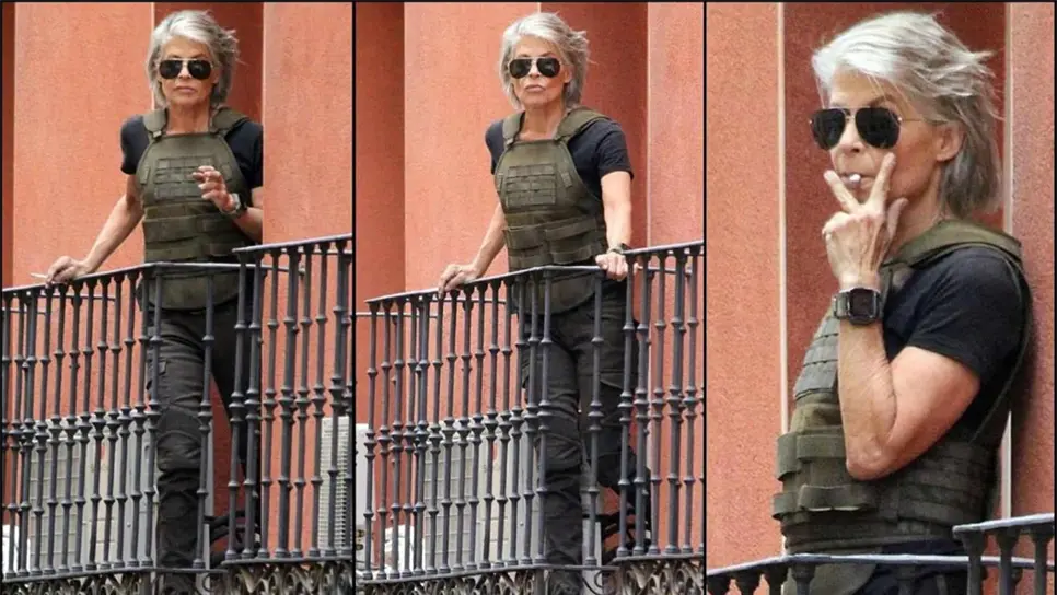 “Terminator 6” invade calles de España; Sarah Connor está de regreso