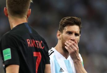 Argentina cae 3-0 ante Croacia y peligra en Rusia 2018