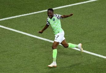 Doblete de Musa le da triunfo a Nigeria y vida a Argentina en Mundial