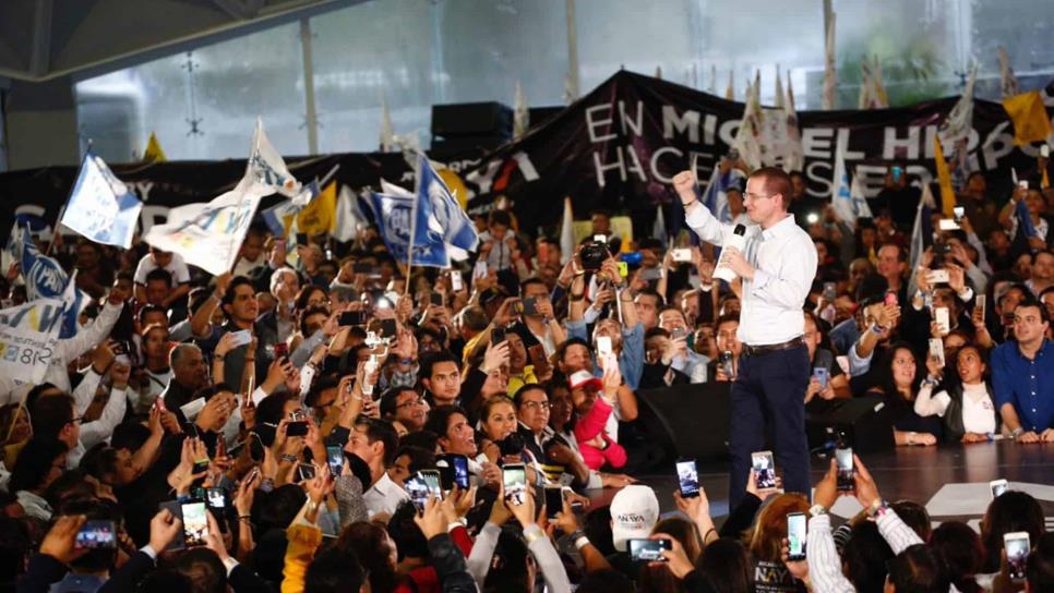 Ricardo Anaya cerrará campaña en la Península de Baja California